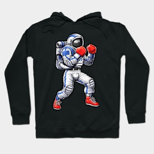 Boxing Astronaut Hoodie